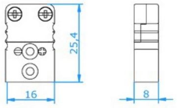 Thermocouple Connector - Type K