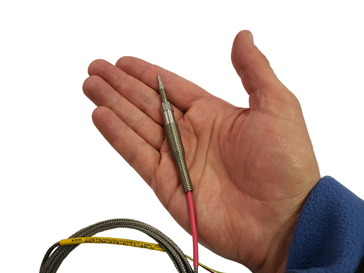 The Sensor Connection Compact EGT Probe - Exhaust Gas Temperature Sensor (EGT-CP-072-S211-SS-N) USA Made