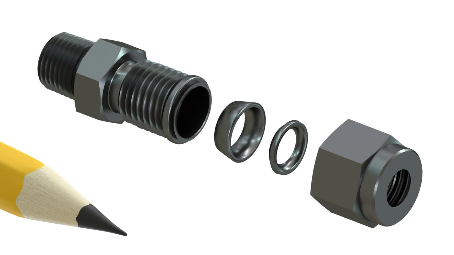 EGT Probe Compression Fittings - 1/8" NPT Thread