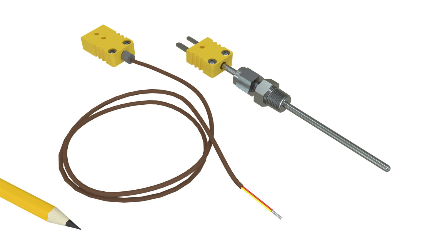 Liquid Temperature Thermocouple Probe Assembly